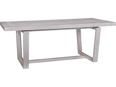 Century Furniture Curate Extendable Rectangular Wood Peninsula Dining Table