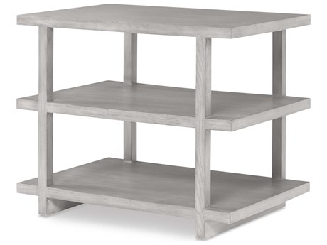 Century Furniture Curate Rectangular Wood Peninsula End Table