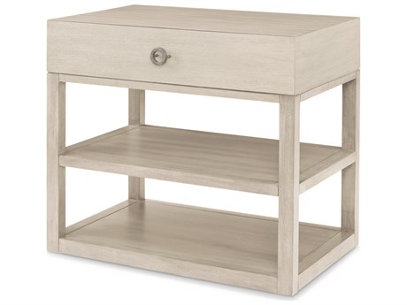 Century Furniture Curate 1-Drawer White Nightstand