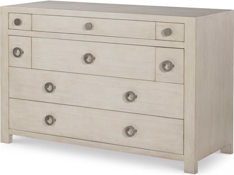 Century Furniture Curate 8-Drawers White Mahogany Wood Dresser