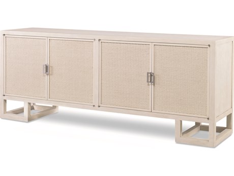 Century Furniture Curate 81" Mahogany Wood Peninsula Credenza Sideboard