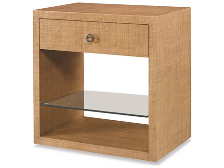 Century Furniture Curate 1-Drawer Brown Mahogany Wood Nightstand