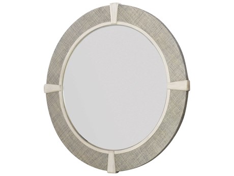 Century Furniture Curate French Grey / Peninsula Round St Simons Wall Mirror