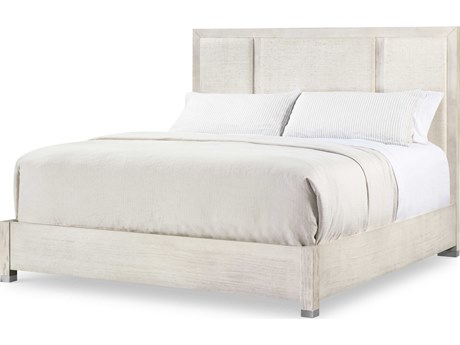 Century Furniture Curate White Wood Queen Platform Bed