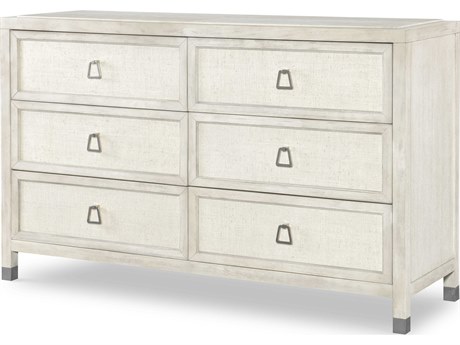 Century Furniture Curate 6-Drawers White Double Dresser