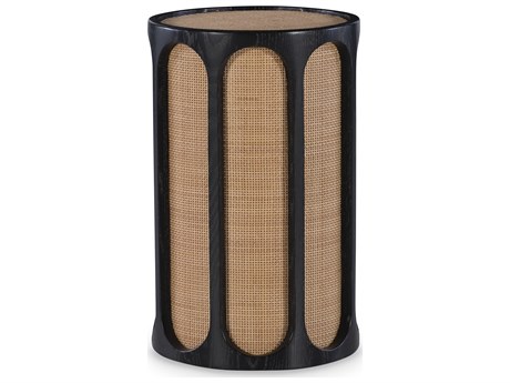 Century Furniture Curate Round Rattan End Table
