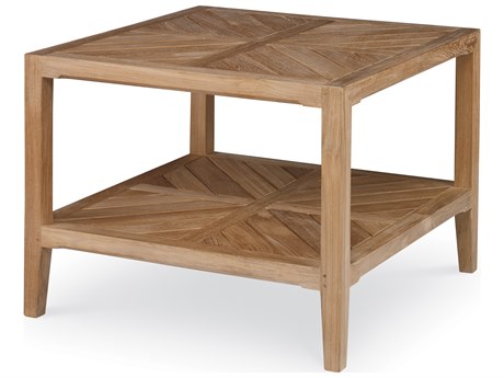 Century Furniture West Bay (d Square Wood Natural End Table