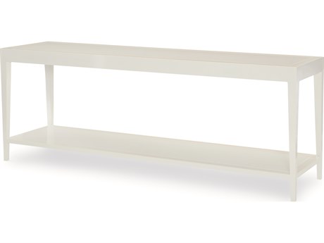 Century Furniture Allison Paladino Sail Rectangular Glass Console Table