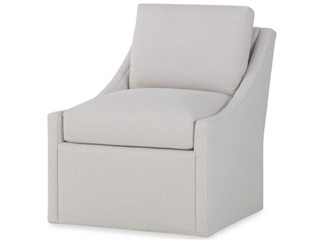 Century Furniture Swivel Fabric Accent Chair
