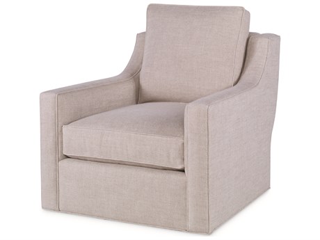 Century Furniture Swivel Fabric Accent Chair