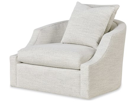 Century Furniture Home Elegance Tatum Swivel Gray Accent Chair