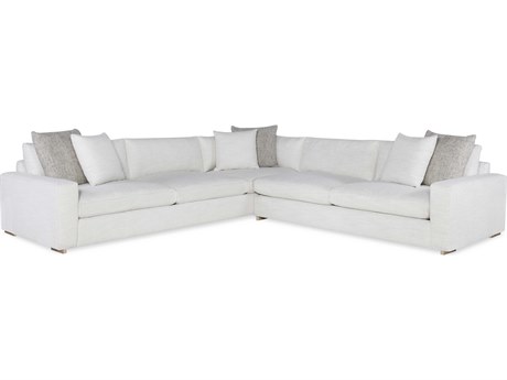 Century Furniture Home Elegance White Upholstered Sectional Sofa