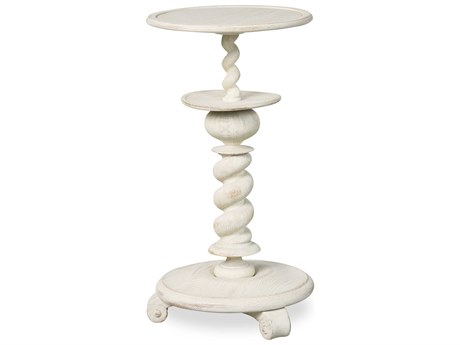 Century Furniture Monarch Round Wood End Table