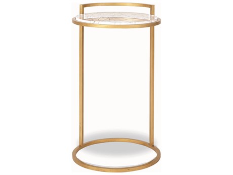 Century Furniture Monarch Round Marble End Table