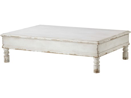 Century Furniture Monarch Rectangular Wood Coconut Coffee Table