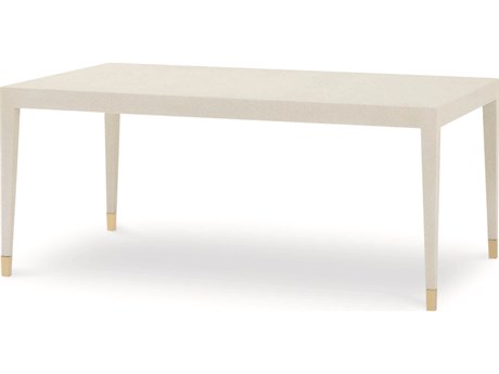 Century Furniture Monarch Rectangular Faux Leather Coffee Table