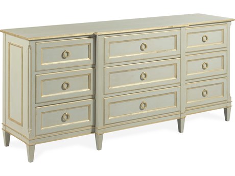 Century Furniture Monarch Madeline 9-Drawers Gray Poplar Wood Dresser