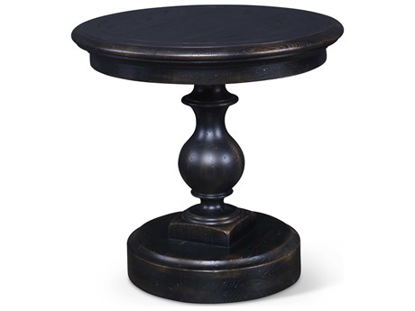 Century Furniture Monarch Round Wood End Table