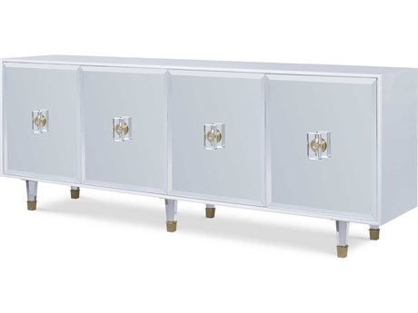 Century Furniture Monarch 90" White Credenza Sideboard