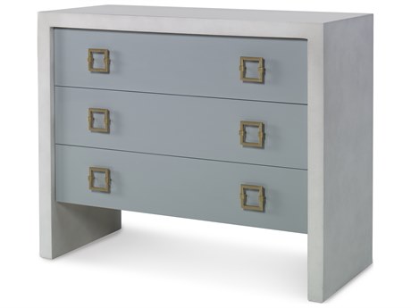 Century Furniture Monarch Gray Oak Wood Accent Chest