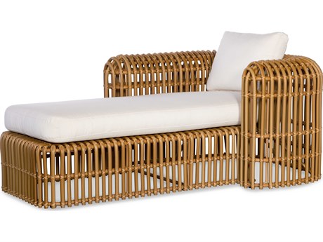 Century Outdoor Carrier And Company Aluminum Cushion Chaise Lounge