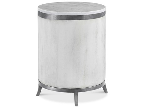 Century Outdoor Complements Glass Reinforced Concrete Round End Table