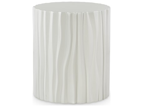 Century Outdoor Complements Fiberglass Marquis Round End Table