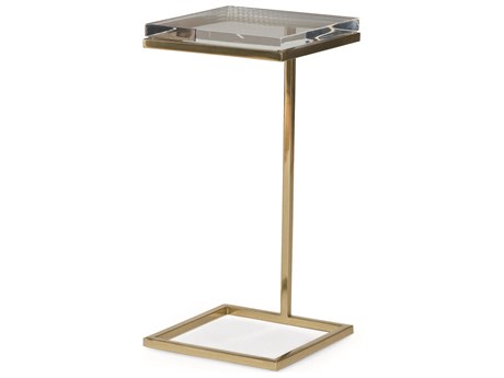 Century Furniture Grand Tour Square Acrylic End Table