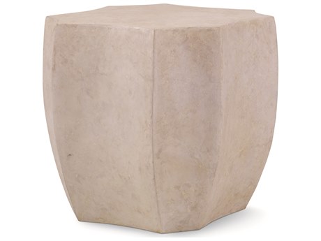 Century Furniture Grand Tour Stone White End Table