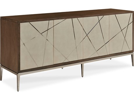 Century Furniture Grand Tour 72" Oak Wood Credenza Sideboard
