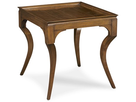 Century Furniture Grand Tour Square Wood End Table