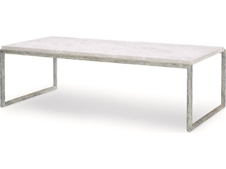 Century Furniture Grand Tour Rectangular Faux Stone Coffee Table