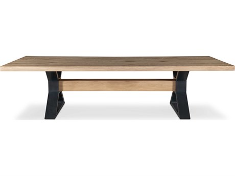 Century Furniture Grand Tour Rectangular Wood Natural Dining Table