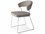 Connubia New York Leather Silver Upholstered Side Dining Chair  CNUCB10220400777050000000A