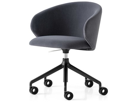 matt black office chair