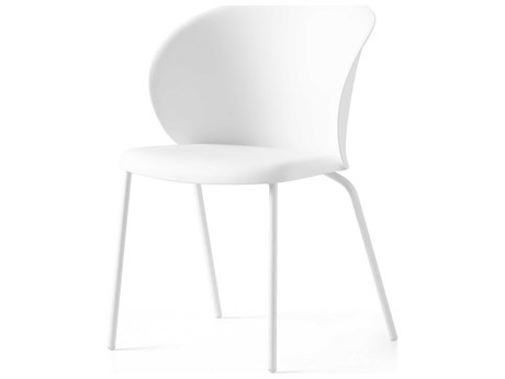 Connubia Tuka White Side Dining Chair