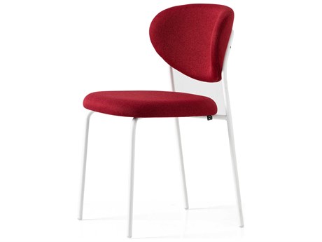 Connubia Cozy Red Upholstered Side Dining Chair