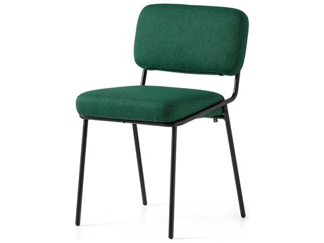 Connubia Sixty Black Upholstered Side Dining Chair
