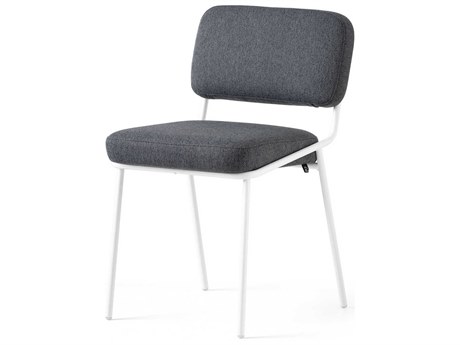 Connubia Sixty Black Upholstered Side Dining Chair
