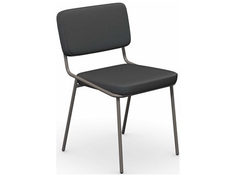 Connubia Sixty Black Upholstered Side Dining Chair