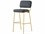 Connubia Sixty Sand / Painted Brass Side Bar Height Stool  CNUCB214000033LSKZ00000000