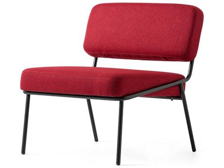 Connubia Sixty Red Fabric Accent Chair