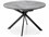 Connubia Giove Stone Grey / Graphite Matt Black 47-65'' Wide Round Oval Dining Table  CNUCB473900113301501527W00