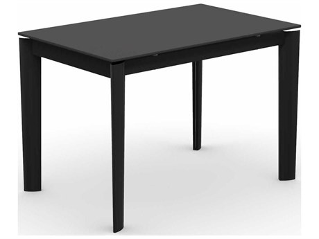 Connubia Lord Rectangular Stone Grey Matt Black Dining Table