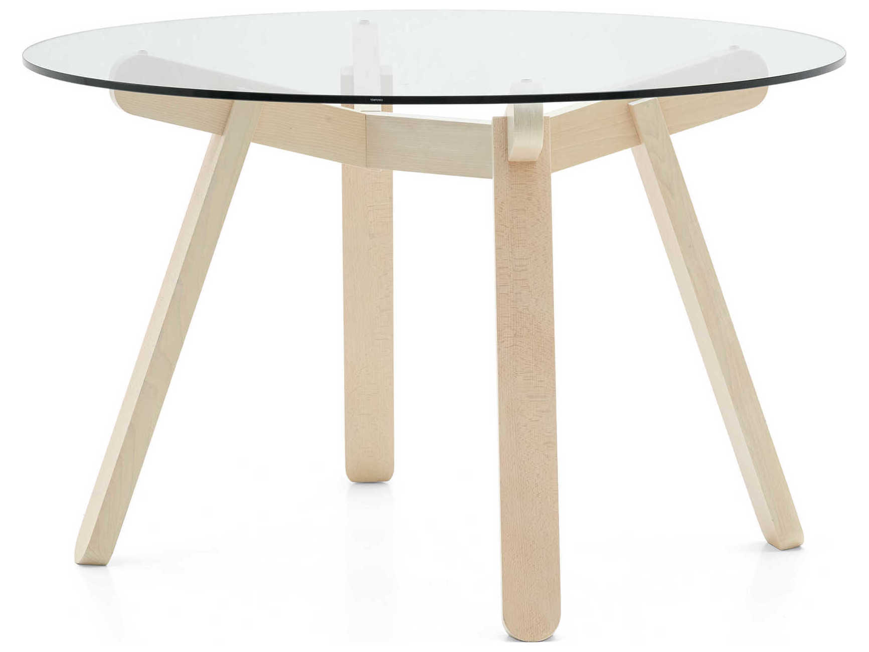 round beech dining table