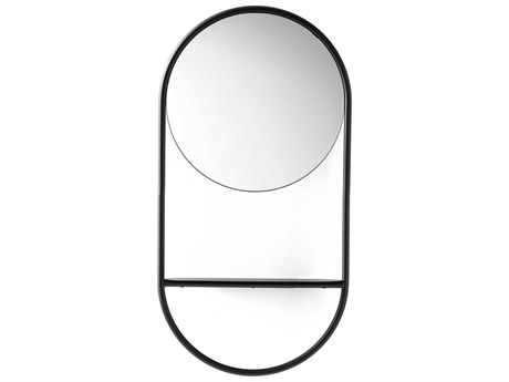 Connubia Juno Black Wall Mirror