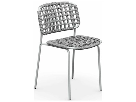 Connubia Outdoor Yo Matt Optic White / Sand Metal Rope Dining Chair