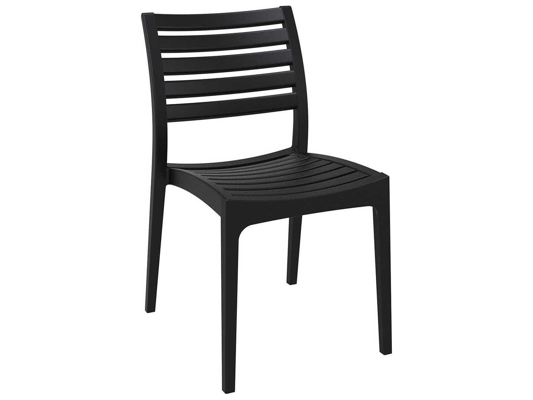 Compamia Ares Black Resin Dining Chair (Set of 2)