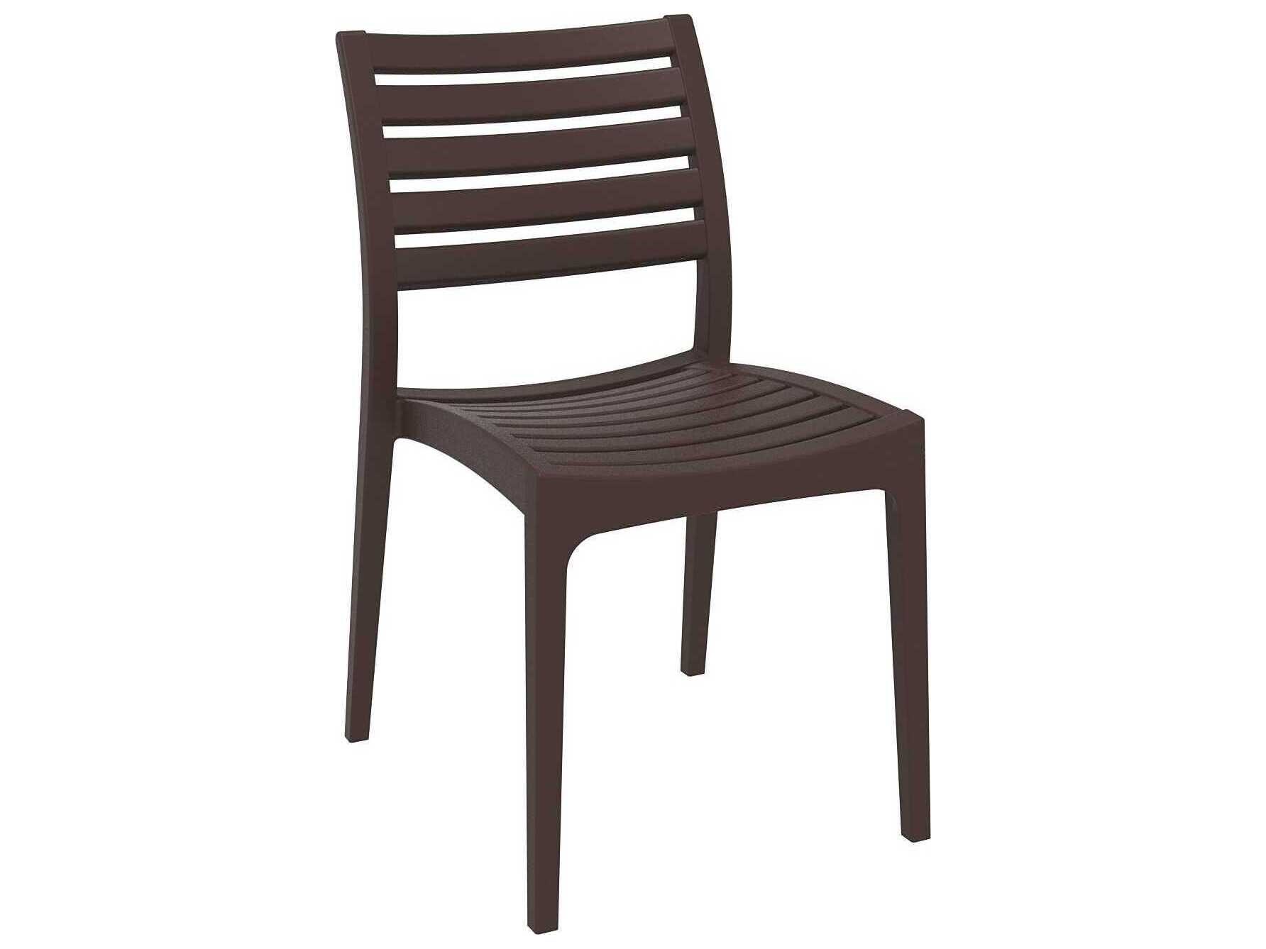 Compamia Ares Brown Resin Dining Chair (Set of 2)