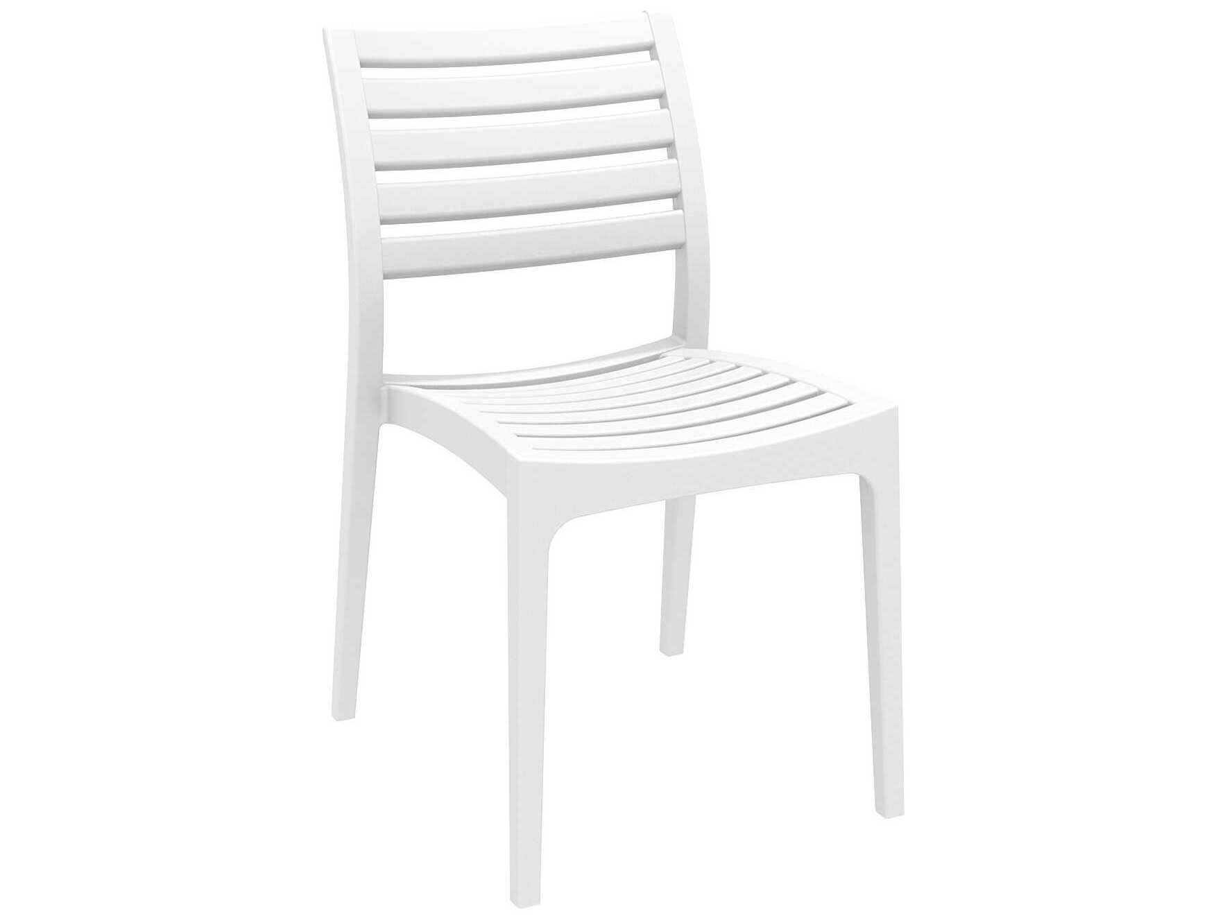 Compamia Ares White Resin Dining Chair (Set of 2)